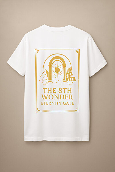 Unisex “Beyond Time History” Premium Oversize Tişört