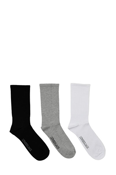 lumberjack WB DERBY 3 LU SKT-W 5PR Siyah Kadın Soket Çorap