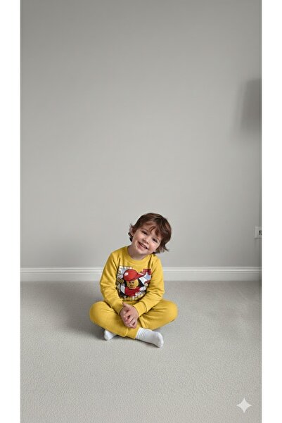 KOKOŞ BEBEK Lego Boy's Set Fleece-Lined - Ages 2/8 - 31566