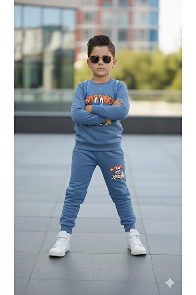 KOKOŞ BEBEK Set de trening pentru băiat cu imprimeu - 5/8 ani - 31567