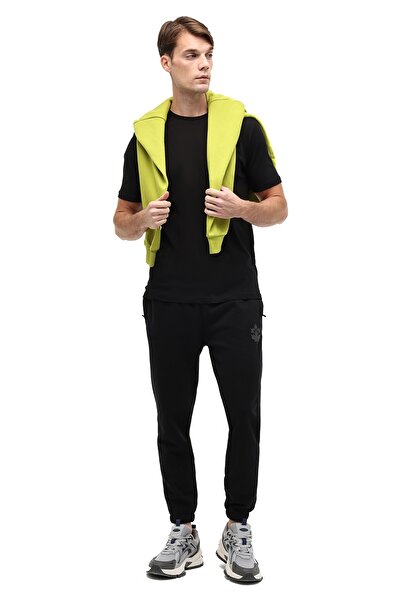 lumberjack ML BORIS 22ID5001 5PR Μαύρο ανδρικό παντελόνι