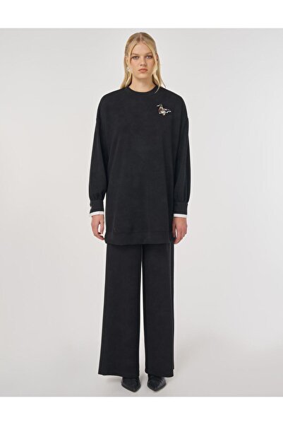 KYR Washable Comfortable Fit Two-Piece Suit Black