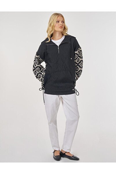 KYR Patterned Sweatshirt Black