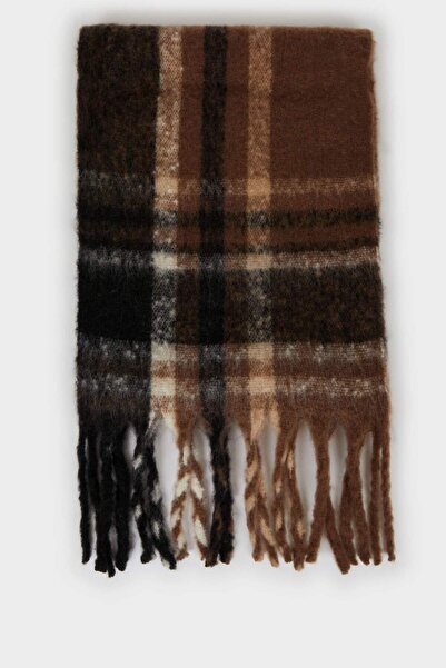 DeFacto Men's Checkered Woven Scarf F4184Ax25Wn