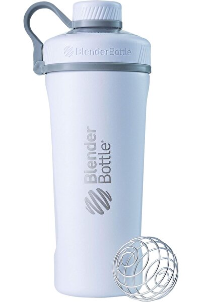genernic BlenderBottle Radian Insulated Stainless Steel, Matte White, 26 oz
