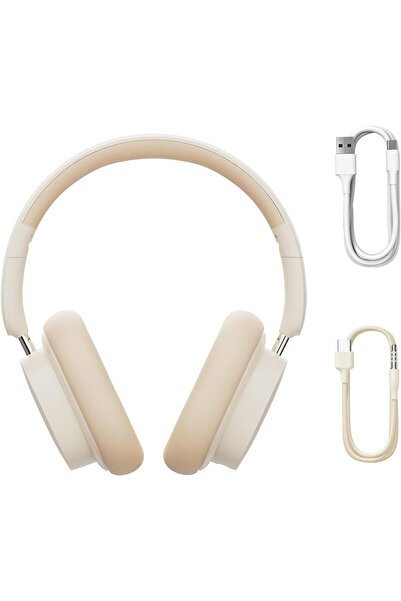 Baseus Bowie D05 Wireless Headphones (Creamy White)