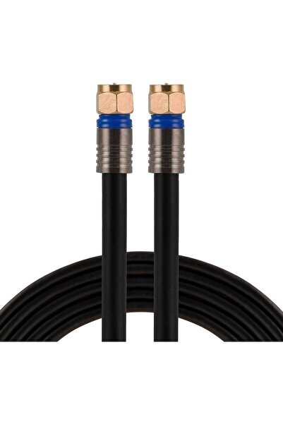 GE 25 Feet Coaxial Cable Compatible with TV, Antenna, Modem Cable, Satellite