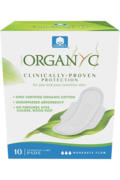 Corman Organyc فوط صحية نسائية من أورجانيك - قطن عضوي معتمد 100%