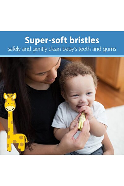 genernic Dr. Brown's Infant-to-Toddler Toothbrush, Giraffe, 1 Piece
