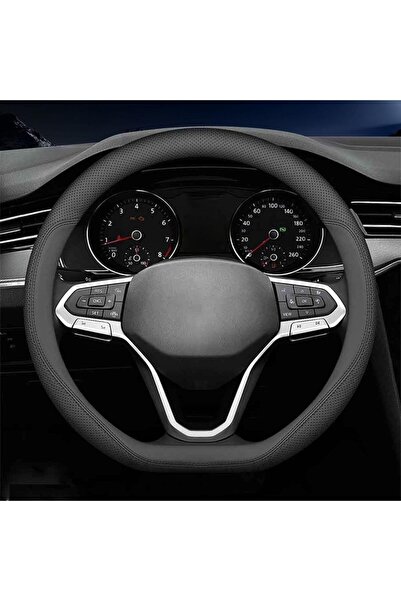 genernic غطاء عجلة قيادة كارودي نابا من الجلد، غير قابل للانزلاق، مقاس 15 بوص...