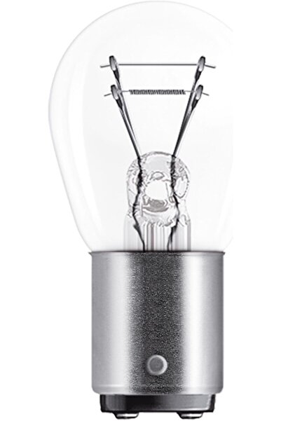 Osram Original Line 12V P21/4W Signal Lamps, Metal Base, Double Pack (2), White