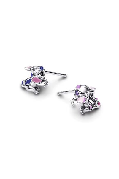 Hector&Co. Jewellery Gümüş Stitch ve Angel Çivi Küpeler