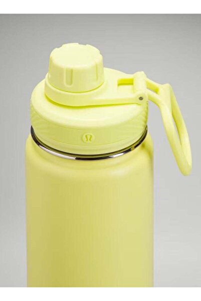 lululemon lululemonStainless steel sports vacuum insulated water bottle, with a capacity of 710 milliliters.