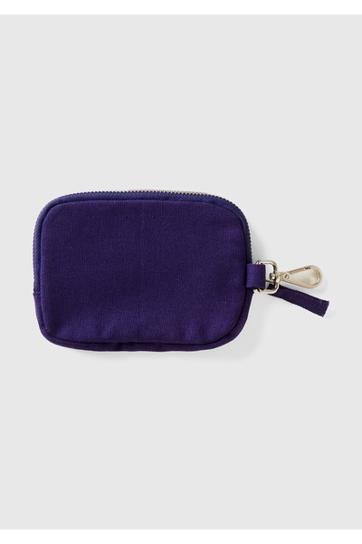 United Colors of Benetton Unisex navy blue mini coin purse