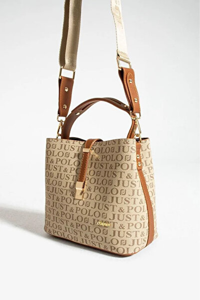 Just Polo Medium Size Strap Daily 4 Compartment Women's Shoulder Bag