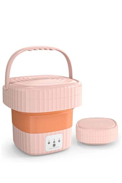 Arabest Mini Washing Machine, Portable Washer with Quick Wash and Auto-Lock Function,Folding Washing Machine