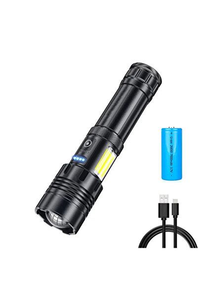 Choice X73 with 26650 Super Bright XHP70 Powerful Led Flashlight Power Bank Torch Light USB Rechargeable Ca