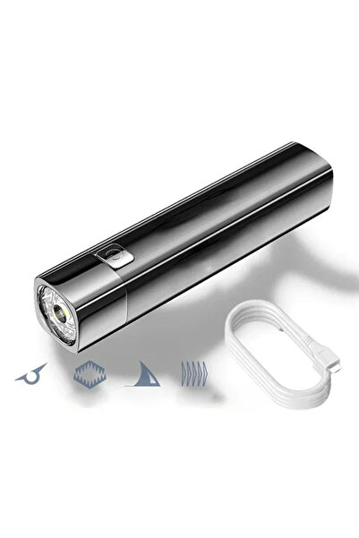 Choice 81025 أسود، شحن USB، 3 أوضاع، محمول 2 في 1، مصباح يدوي LED تكتيكي G3 فائق السطوع، صغير الحجم للاستخدام الخارجي