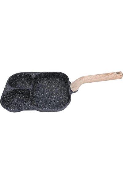 Generic 3 Section Non-Stick Frying Pan - Breakfast Skillet