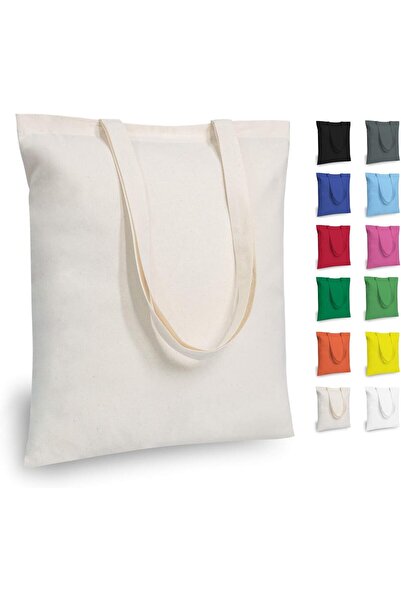 Generic Top Design Lightweight 5oz Cotton Tote Bag - Reusable Grocery Shoppin...