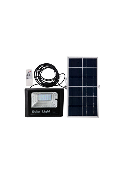 KlaussTech Reflector cu panou solar, telecomandă, IP66, putere 25w, ușor de i...
