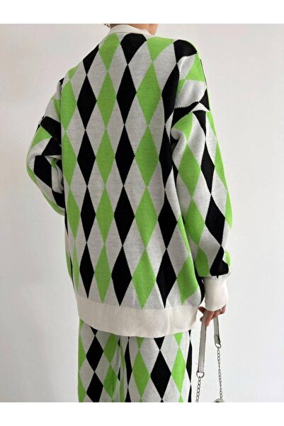 Modafeminen Knitwear set tr0208 white