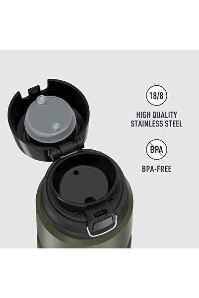 Thermos Vacuum Insulated Stainless Steel Bottle 710 ml SK4000AG (Khaki)
