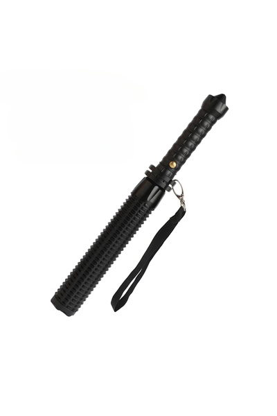 Choice مصباح يدوي LED بمضرب بيسبول من سبائك الألومنيوم قابل للتركيز وقابل للتكبير والتصغير، إضاءة فائقة، للدفاع عن النفس