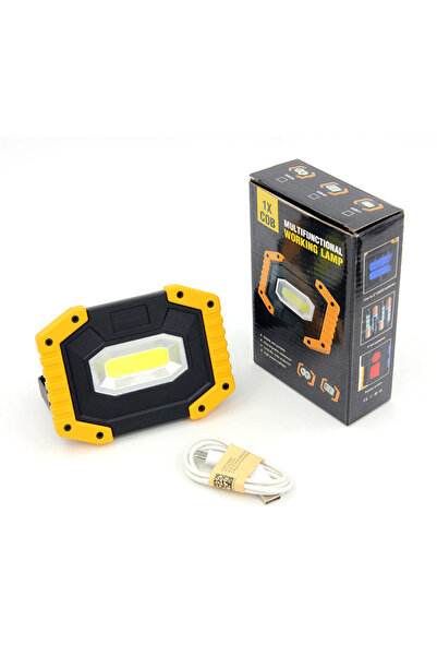 Choice W841 كشاف LED متعدد الوظائف محمول للشحن عبر USB، ضوء عمل للطوارئ في سو...