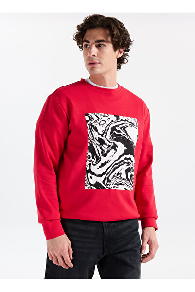 GMG FIRENZE Велосипедна комір червоний чоловічий світшот GU25MFW08034