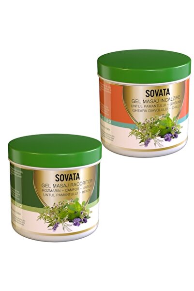 Praemium Set of 2 Sovata Gels Praemium, extracts, warming and cooling, 550 ml