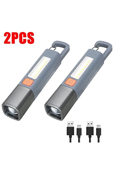 Choice 2PCS Flashlight 1-10PCS Super Bright COB Side Lights LED XPE Mini Port...