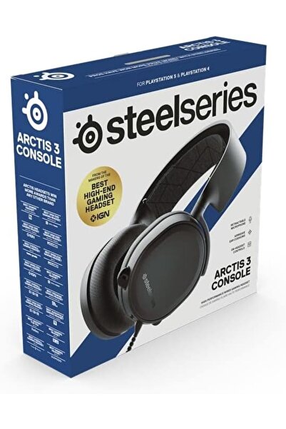 SteelSeries Arctis 3 Console Edition (61501) - Black