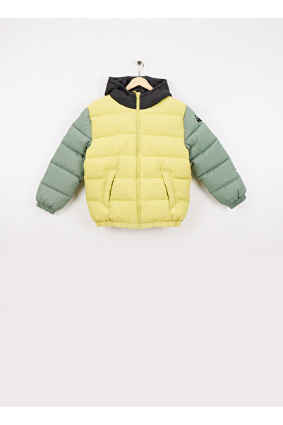 Benetton Sarı Erkek Çocuk Şişme Mont 2WU0CN06N