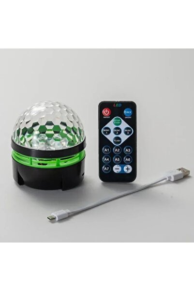 Choice Water Ripple LED Stage Disco Light Rotating DJ Ball Strobe Remote Sound Control Magic Dance Car RGB