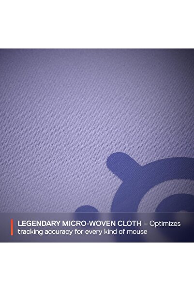 SteelSeries QcK Cloth Gaming Mouse Pad - Size M - Lavender