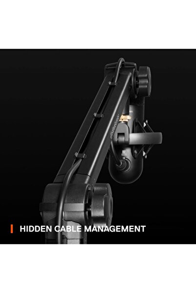 SteelSeries Alias/Alias Pro Mic Boom Arm — For Gaming, Streaming and Podcasting