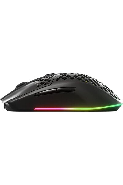 SteelSeries Aerox 3 Wireless - Super Light Gaming Mouse - 18,000 CPI - Black