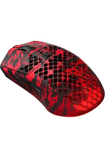 SteelSeries Aerox 3 Wireless - FaZe Clan Edition RGB Gaming Mouse (68g, TrueMove Air, IP54)