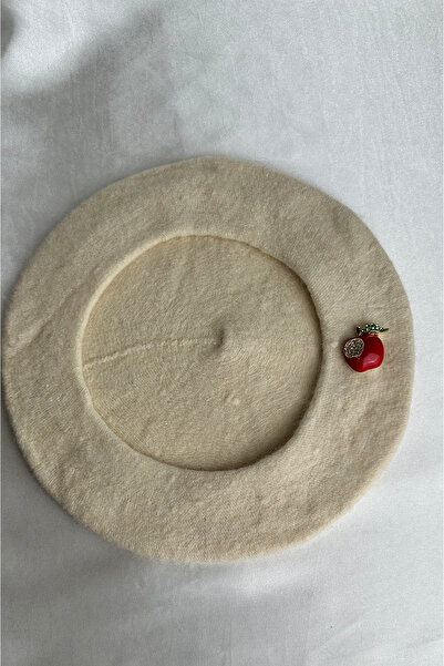 Modex Brooch Detail French Painter Felt Beret