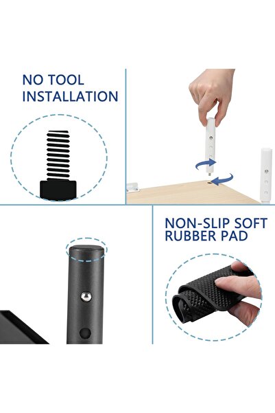 Generic ETHU Dual Monitor Stand Riser with Drawer - Maple