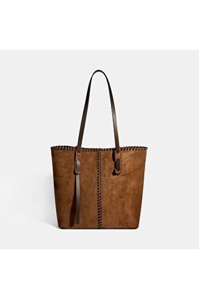 Desa Women's taba suede leather shoulder bag