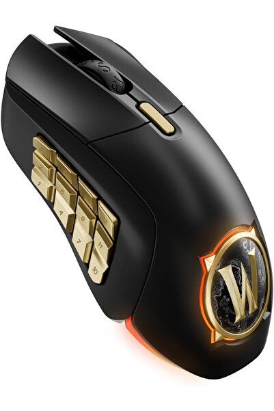 SteelSeries Aerox 9 Wireless - World of Warcraft Edition - MMO Gaming Mouse