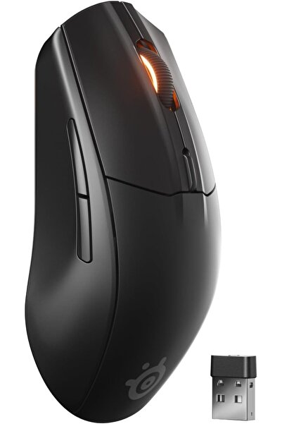 SteelSeries Rival 3 Wireless Gen 2 Gaming Mouse - 2.4GHz & Bluetooth, 18,000 DPI, Black