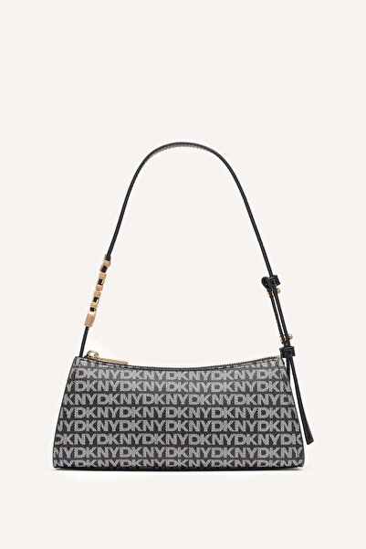 Dkny حقيبة كتف أفريل بسحاب علوي