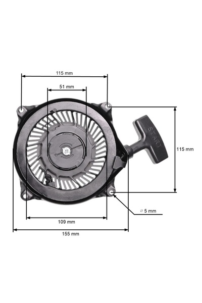 Roco Demaror BRIGGS-STRATTON 497782, 494846, 495766, 496650, 497830