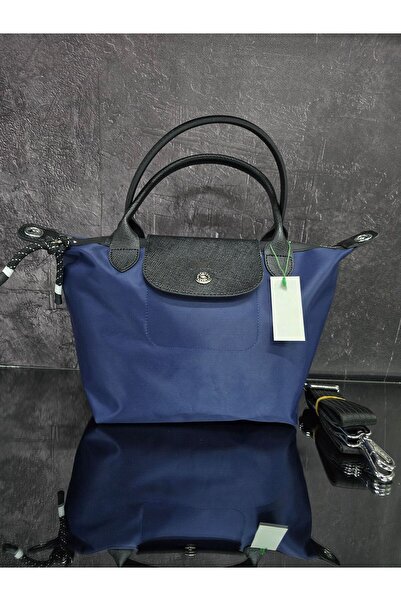 gül sezgin butik Women's Dark Blue Waterproof Medium Size Hand Shoulder Bag