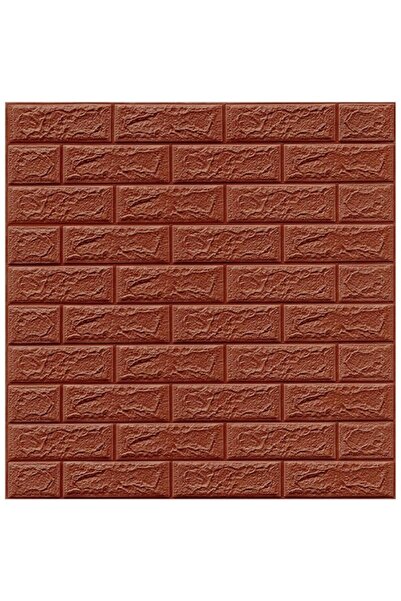 OEM Set of 10 3D Wallpaper Tiles, 35 x 38 cm, 3 mm Thickness, Polyethylene, Brick Pattern,