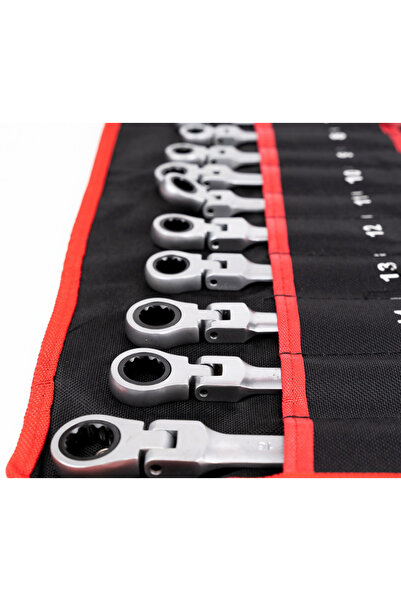 OEM Set of 22 fixed and articulated combination wrenches from 6 to 32 mm