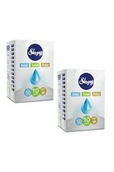 Sleepy غطاء العناية بالطفل الجديد باللون الأبيض (عبوة من قطعتين)